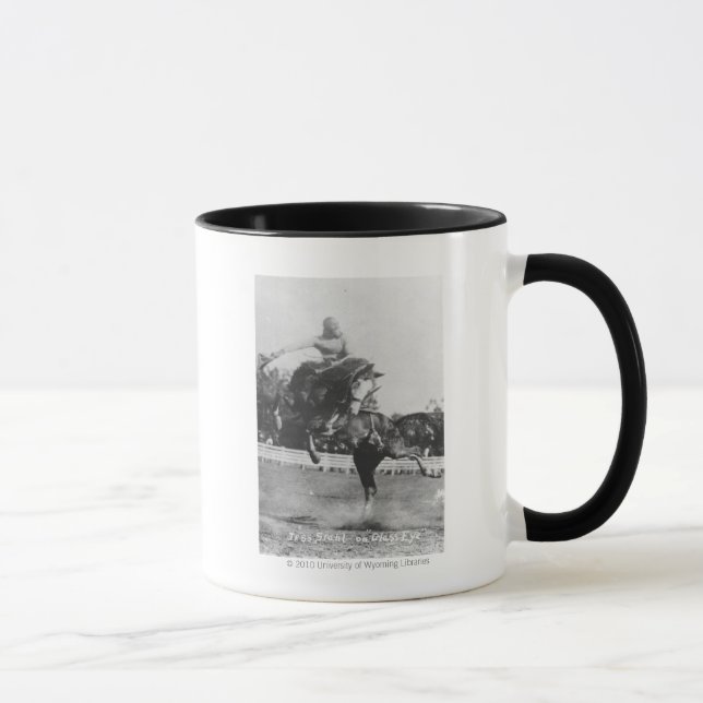 Jess Stahl auf Glasauge Tasse (Rechts)