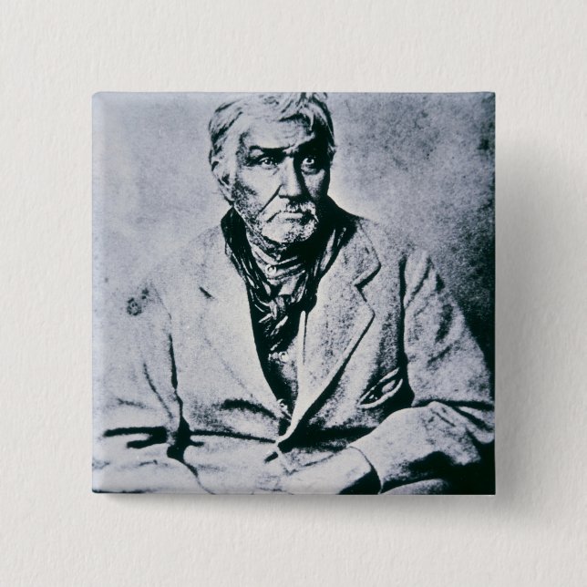 Jesse Chisholm (b/w Foto) Button (Vorderseite)