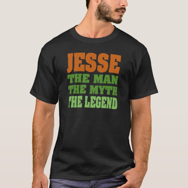 Jesse - der Mann, der Mythos, die Legende! T-Shirt (Vorderseite)