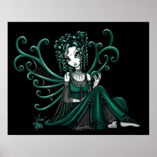 "Jesse" grünes feenhaftes Plakat