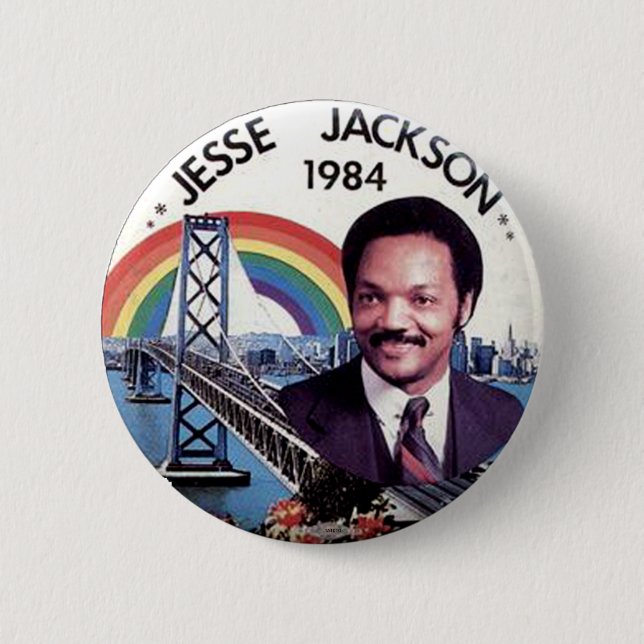 Jesse Jackson - Knopf Button (Vorderseite)