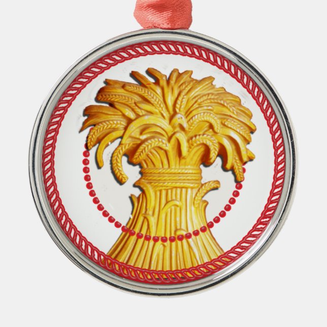 Jesse Sheaf of Wheat Ornament #1 (Vorne)