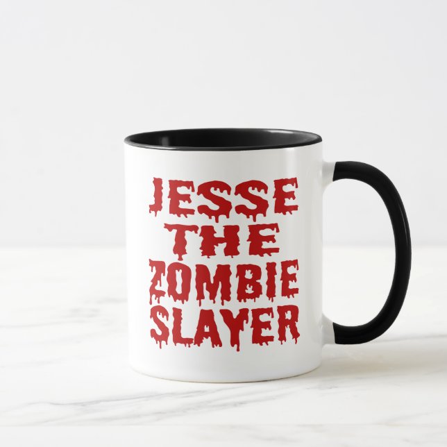 Jesse The Zombie Slayer Tasse (Rechts)