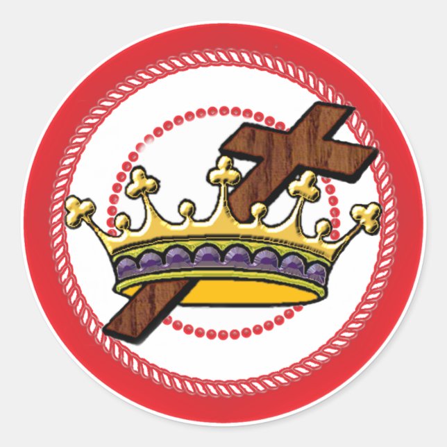 Jesse Tree Crown Sticker (Vorderseite)