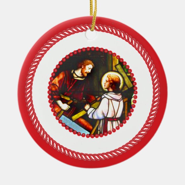 Jesse Tree Joseph Carpenter Ornament #2 (Vorne)