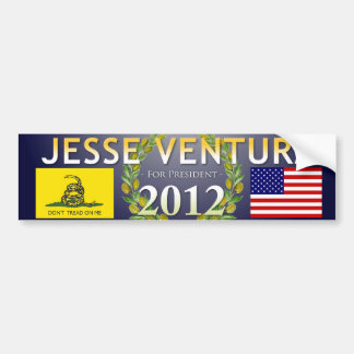Jesse Ventura für Präsidenten 2012 - Marine, Olive Autoaufkleber