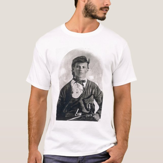 Jesse Woodson James (b/w Foto) T-Shirt (Vorderseite)