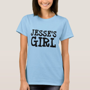 JESSE'S GIRL Funny Ladys Vintage T - Shirt