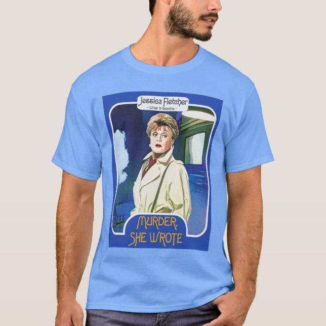 Jessica Fletcherrading Card Murder She Wrote Fan A T-Shirt (Vorderseite)