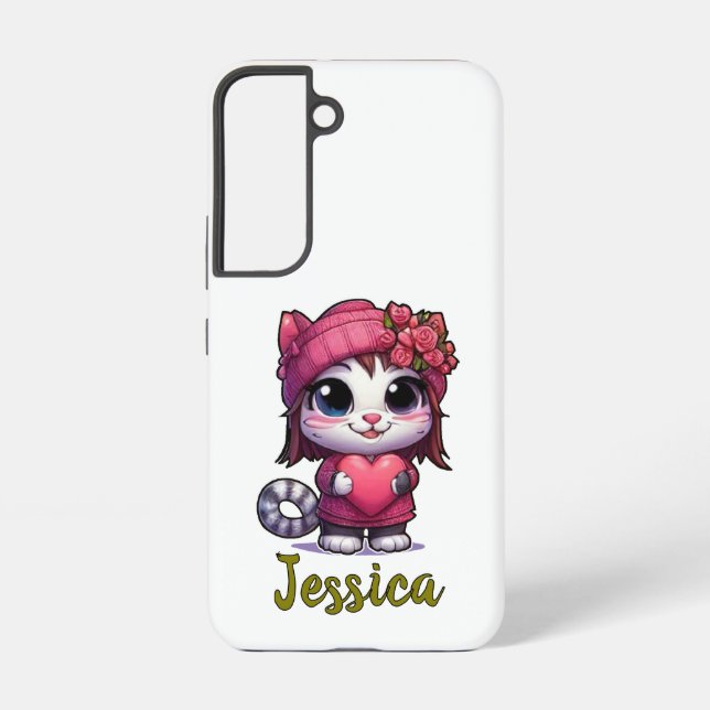 Jessica Samsung Galaxy Hülle (Rückseite)