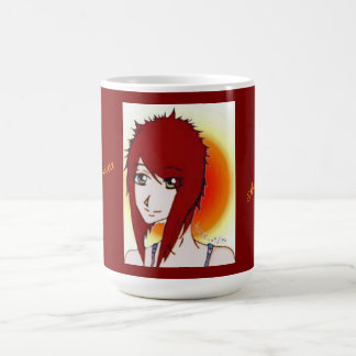 Jessica, sketch artist, self portrait kaffeetasse
