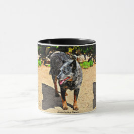 Jessie blaue Heeler Kaffee-Tasse Tasse