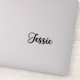 Jessie Name - Handgeschriebene Kalligrafie Aufkleber