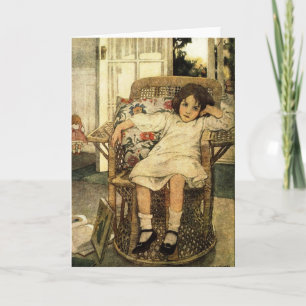 Jessie Wilcox Smith Illustration - card Karte