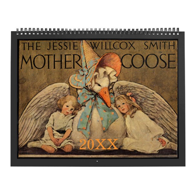 Jessie Willcox die Mutter-Gans Smiths Kalender (Titelbild)