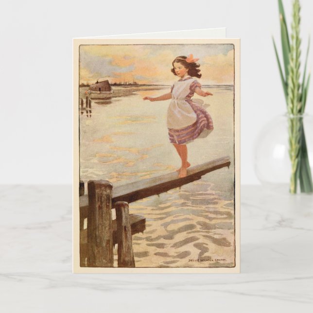 Jessie Willcox Smith Greeting Card Abbildung Karte (Vorderseite)