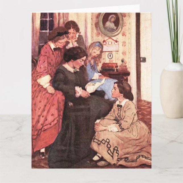 Jessie Willcox Smith - kleine Frauen Karte (Vorderseite)