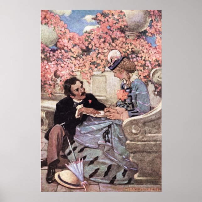 Jessie Willcox Smith - Laurie und Amy Poster (Vorne)