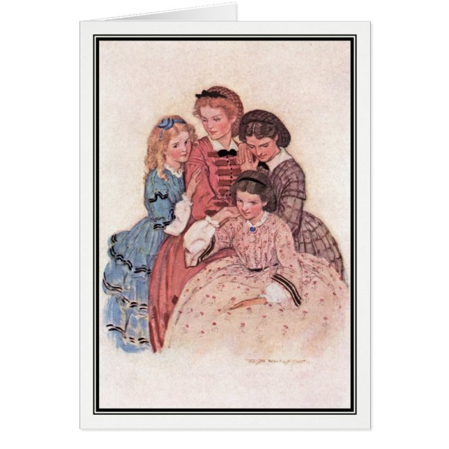 Jessie Willcox Smith - Meg. Ohm, Jo, Beth und Amy (Vorne)