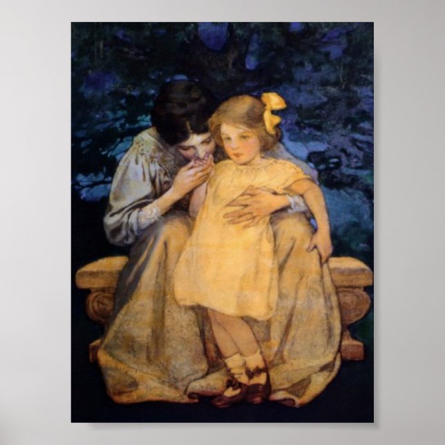 Jessie Willcox Smith Mother and Child Mother Day Poster (Vorne)