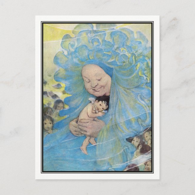 Jessie Willcox Smith - The Water-Babies Postkarte (Vorderseite)