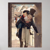 Jessie Willcox Smith - Tiny Tim am Weihnachtsfeier