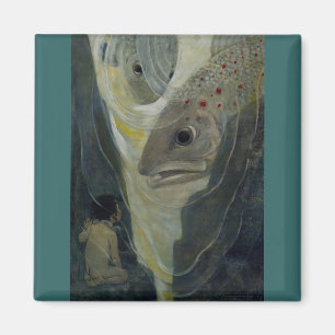 Jessie Willcox Smith-Wasser-Babys Magnet