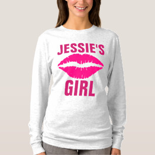 JESSIE'S GIRL VINTAG KISS T - SHIRT