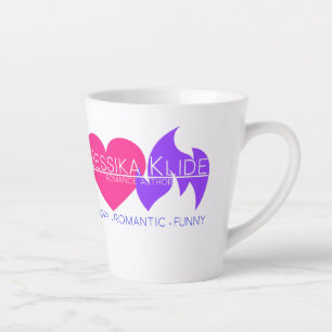 Jessika Klide Romance Logo-Latte Milchtasse