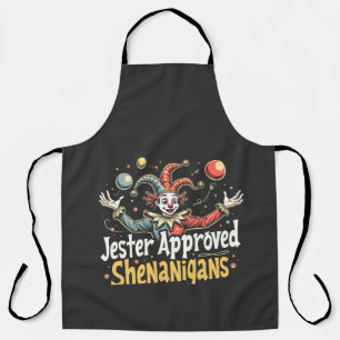 Jester Approved Shenanigans Circus Clown Schürze
