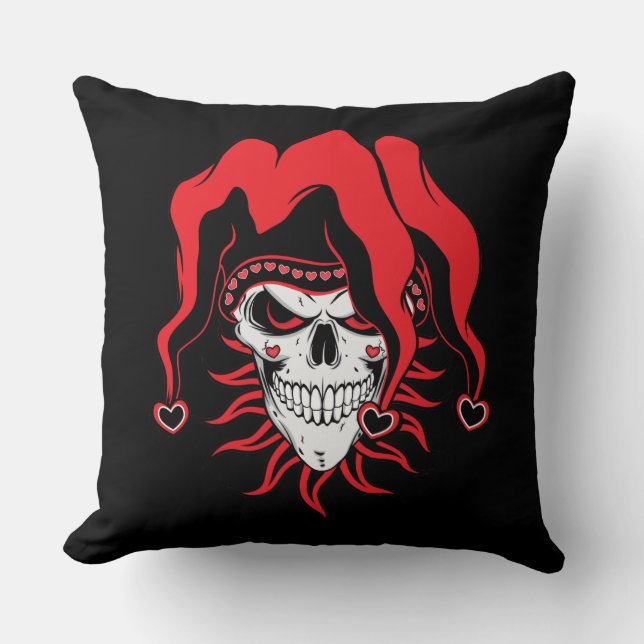 Jester der Liebe Kissen (Vorderseite)