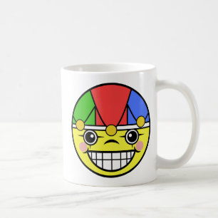 Jester Face Coffee Tasse