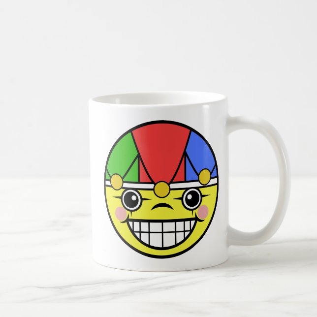 Jester Face Coffee Tasse (Rechts)