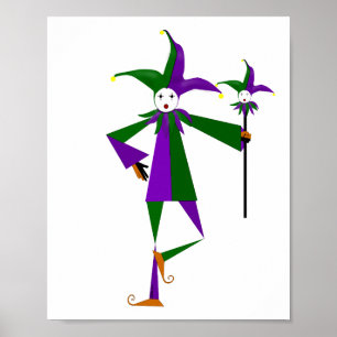 Jester Print, Value Poster Paper (Matte)