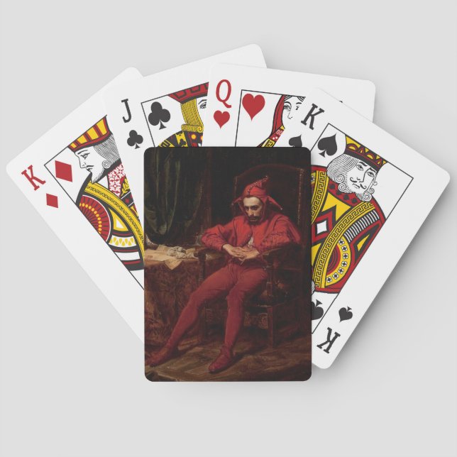Jester Stanczyk Jan Matejko Art Spielkarten (Rückseite)