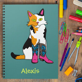 Jester the Cat Notebook Notizblock