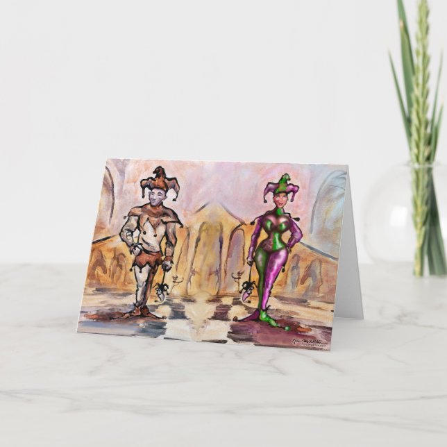 Jesters Card Karte (Vorderseite)