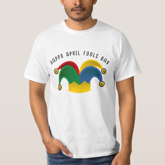 Jesters Casquette April Fool's Day T-Shirt (Devant)