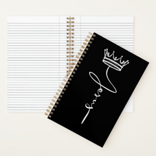 'Jesu Krone Inspiration Glaube und Hingabe Geschen Notizbuch