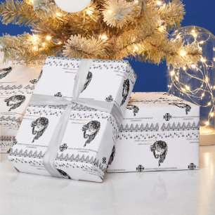 Jesu letzte Worte Geschenkpapier