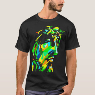 Jesucristo Pop Art Jesus Christus Gesicht Katholis T-Shirt