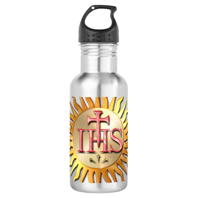 Jesuit-Siegel Trinkflasche (Vorderseite)