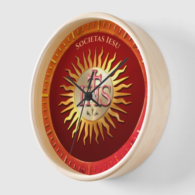 Jesuit Siegel Uhr (Winkel)