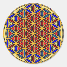 Jesus10 Runder Aufkleber