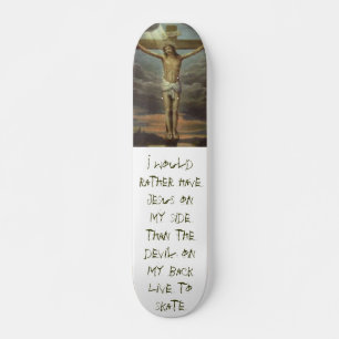Jesus_031, würde ich eher Jesus auf meinem Seiten… Skateboard