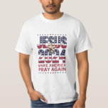 Jesus 2024 bringt Amerika wieder zum Beten T-Shirt<br><div class="desc">Jesus 2024 bringt Amerika wieder zum Beten</div>