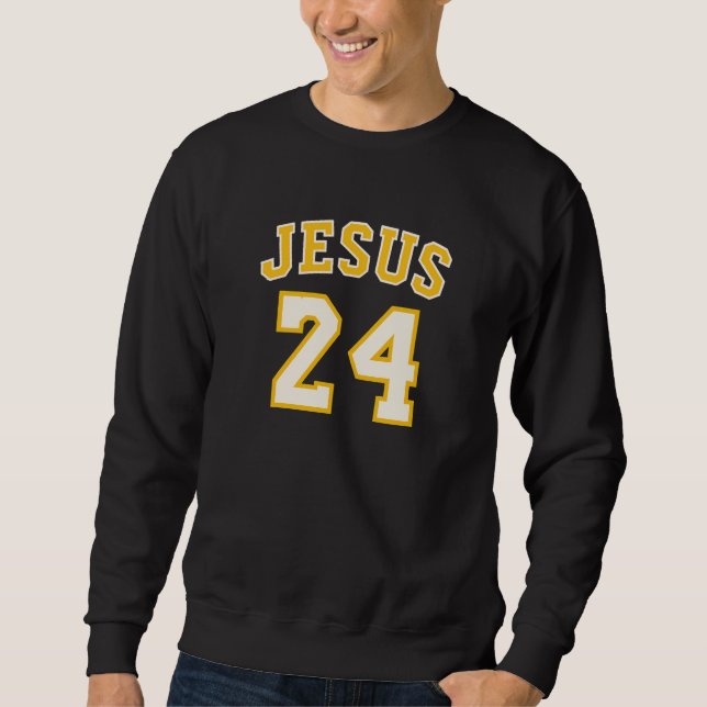 JESUS - 24 - Christlich Sweatshirt (Vorderseite)
