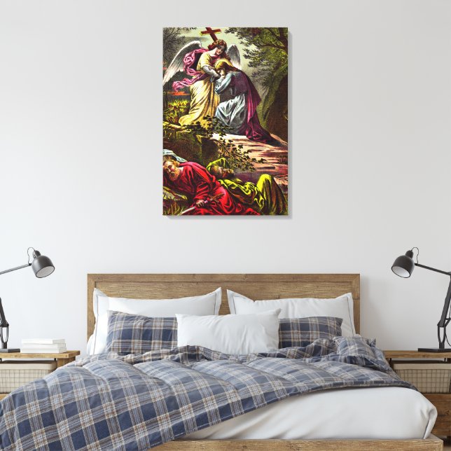 Jésus à Gethsémani Toile enveloppée (Insitu(Chambre))