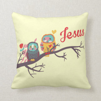 Jésus a inspiré le coussin d'accent