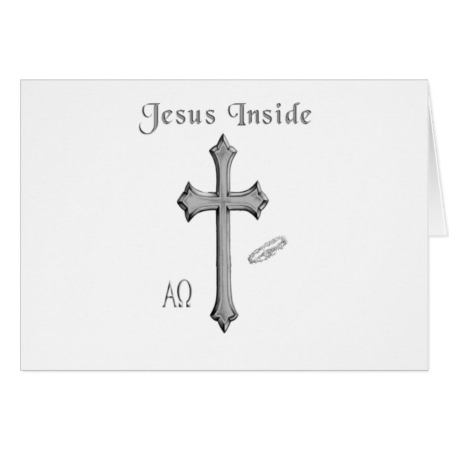 Jésus à l'intérieur (Devant horizontal)